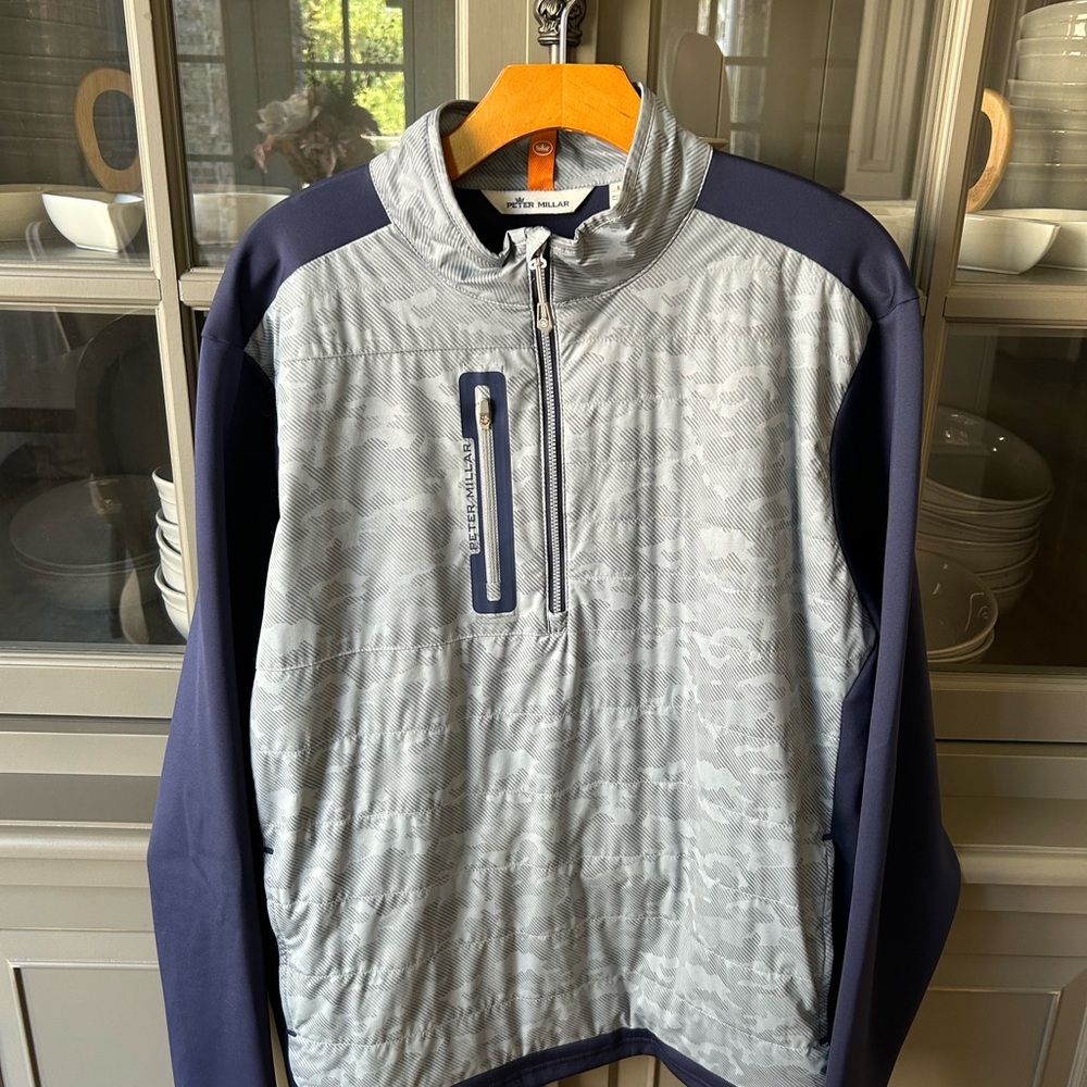 Peter Millar weld elite hybrid pull over size large